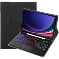 INF Étui Clavier Bluetooth avec Pavé Tactile et Rétroéclairage pour Galaxy Tab A9+ 11"
