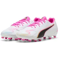 Puma King 20 Match Fg/ag Junior Football Boots Blanc EU 35 Enfants