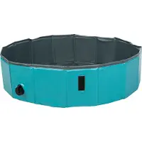 Trixie , Bassin pour chiens, plastique, 80cm x 20cm, bleu