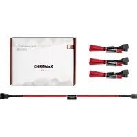 Noctua Câble d'extension - - NA-SEC1 chromax - Rouge - Ventilateur - 3 mètres