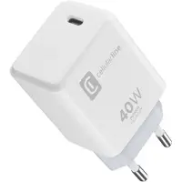 Cellularline Chargeur Secteur USB-C 40W – Dédié Apple Chargeur secteur USB-C 40W Power Delivery, idéal pour l’iPhone 17 et l’iPad Pro 2025.