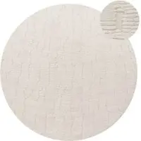 Tapis.nl Tapis moderne Tokko crème 120 cm rond