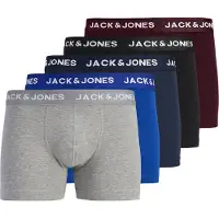 Jack & Jones Lots de 5 boxers Garçon multicolores