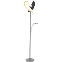 Paul Neuhaus 673-55 ARTUR Stehlampe silber 48 W
