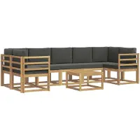 vidaXL : Ensemble de canapés d'extérieur, 6 pièces.