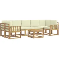 vidaXL : Ensemble de canapés d'extérieur, 6 pièces.