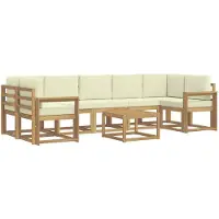 vidaXL : Ensemble de canapés d'extérieur, 6 pièces.