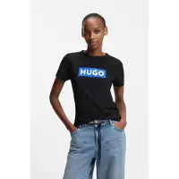 HUGO T-shirt 'Classic' bleu / noir / blanc