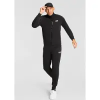 Puma Survêtement 'ESS' noir / blanc