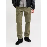 Jack & Jones Kane Frank Cargo Pants Vert 32 / 34 Homme