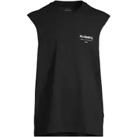 AllSaints T-Shirt 'UNDERGROUND' noir / blanc