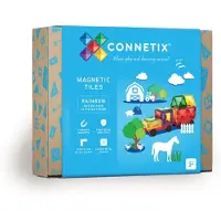 Connetix Jeu De Construction Rainbow Motion 24 Pièces