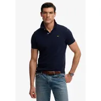 Superdry Classic Pique Short Sleeve Polo Bleu L Homme