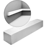 ORAC Decor SX194-box-10 AXXENT SQUARE 1 carton 10 pièces Plinthe | 20 m