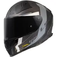 LS2 Ff811 Vector Ii Carbon Grid Full Face Helmet Noir S