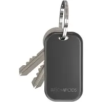 Boompods , Boomtag Tracker Find My Bluetooth 5.4 IP67 wasserdicht, Schwarz