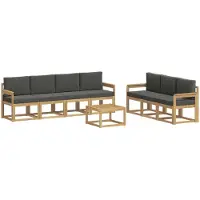 vidaXL Ensemble de canapés d'extérieur , 7 pièces