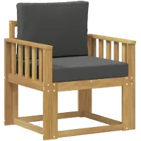 vidaXL Ensemble de canapés d'extérieur, 2 pièces, polyester, blanc et anthracite