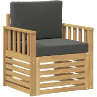 vidaXL Ensemble de canapés d'extérieur, 2 pièces, polyester, blanc et anthracite
