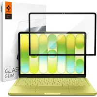 Spigen - Glas.tR Slim (AGL11669) - MacBook Neo 13" - Black (13", Apple), Sac pour notebook, Transparent, Noir