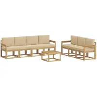 vidaXL Ensemble de canapés d'extérieur , 7 pièces
