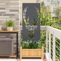 Syfax Écran de confidentialité de jardin Anthracite 50 x 140 cm