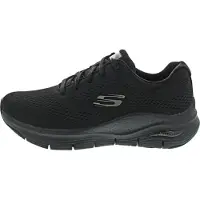 SKECHERS Baskets basses 'Arch Fit' beige / noir