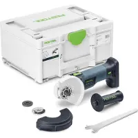 Festool AGC 18-125 EB-Basic Meuleuse d'angle sans fil 18 V 125 mm sans balais (578367) + Systainer - sans batterie, sans chargeur