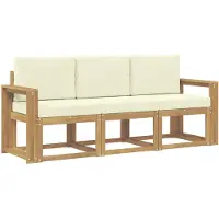 vidaXL : Ensemble de 3 assises de jardin.