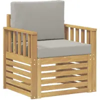 vidaXL Ensemble de canapés d'extérieur, 2 pièces, en polyester, blanc et gris clair