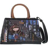 Anekke sac à main sac à épaule bandoulière Contemporary Bowling Bag Multicolor multicolore
