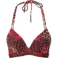 Lingadore Hauts de bikini beige / rouge sang / noir