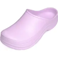 Ladeheid Sabots de jardin pour femmes, chaussures de jardin ultra-légères en EVA LA-CA-ComoWoman (violet clair, 40)