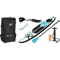 Xqmax XQ Max Sup board beginners 320 cm - 6-delige set - Blauw Zwart