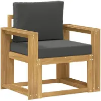 vidaXL Ensemble de canapés d'extérieur, 2 pièces, polyester, blanc et anthracite
