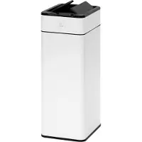 SVITA SE40L Poubelle à capteur Poubelle de cuisine Poubelle automatique Blanc