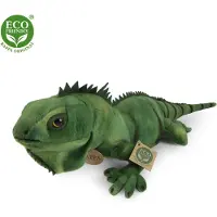 Rappa Peluche Iguane Vert 68 Cm Ecologique