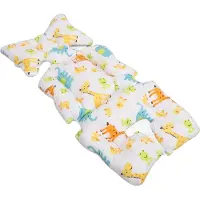 Gistuch Coussin de soutien pour bébé, chaud, doux, facile à nettoyer, coussin d'assise pour jeunes enfants, pour calèche, vélo électrique, cerf