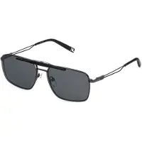FILA Ufia98-57568p Reading Glasses Noir Smoke Polarized/CAT3 Homme