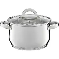 Kuketo Pot en acier inoxydable avec couvercle 4,8 l Berry