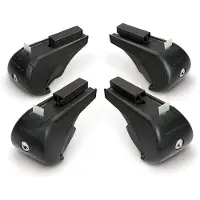 Lampa Evos Rail Steel, kit 4 pieds pour rails en acier