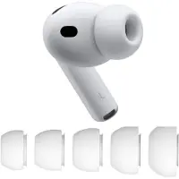 Apple AirPods Pro 3 gauche (3e génération) – Embout de rechange gauche (modèle A3064) – AirPod seul (écouteur gauche uniquement) + 5 embouts