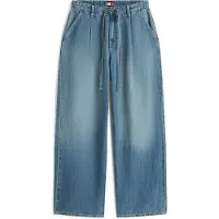 Tommy Hilfiger Jean à pince 'Drawstring Loose Wide Leg With' bleu denim