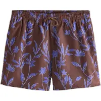Next Shorts de bain chocolat / violet