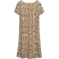 s.Oliver Black Label Robe beige clair / marron