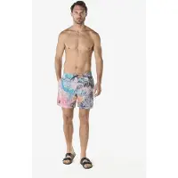 KOROSHI Shorts de bain bleu / marine / orange / rose
