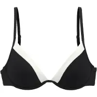 LASCANA Hauts de bikini noir / blanc