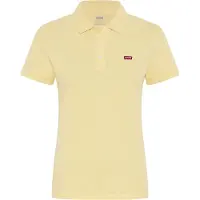 Levi's Slim Short Sleeve Polo Jaune S Femme