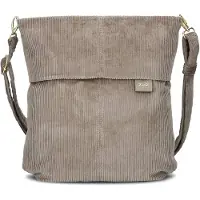 Zwei Sacs à main 'MADEMOISELLE.M M12' beige foncé