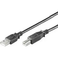 Goobay USB 2.0 Hi-Speed-Kabel, schwarz, 3m- VPE: 10